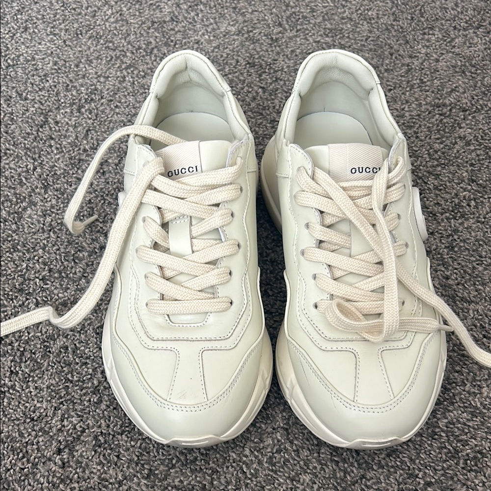 Women's Cream Sneakers
